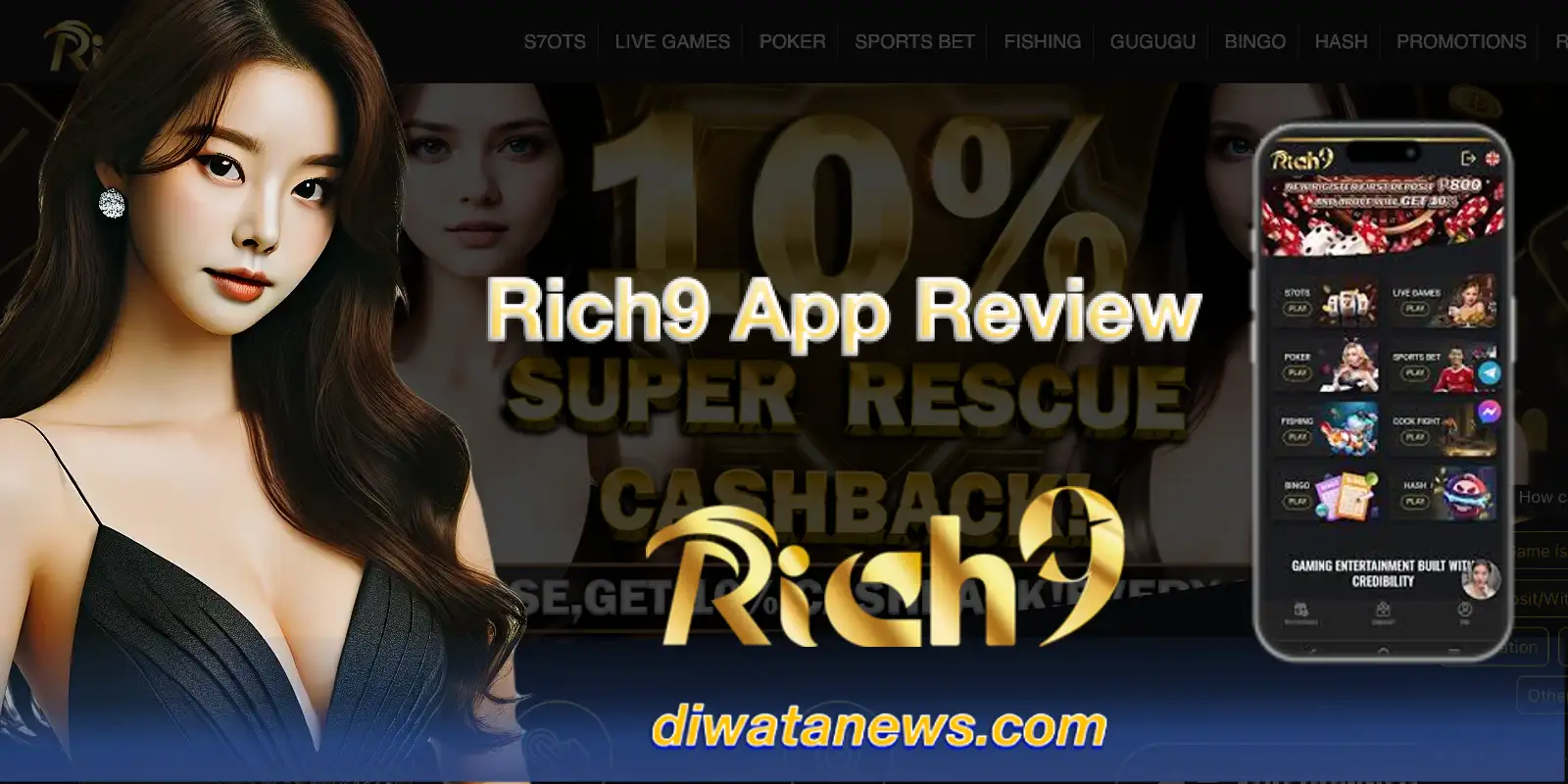 A Rich9 App Review- Your Ultimate Guide to Online Casino Gaming