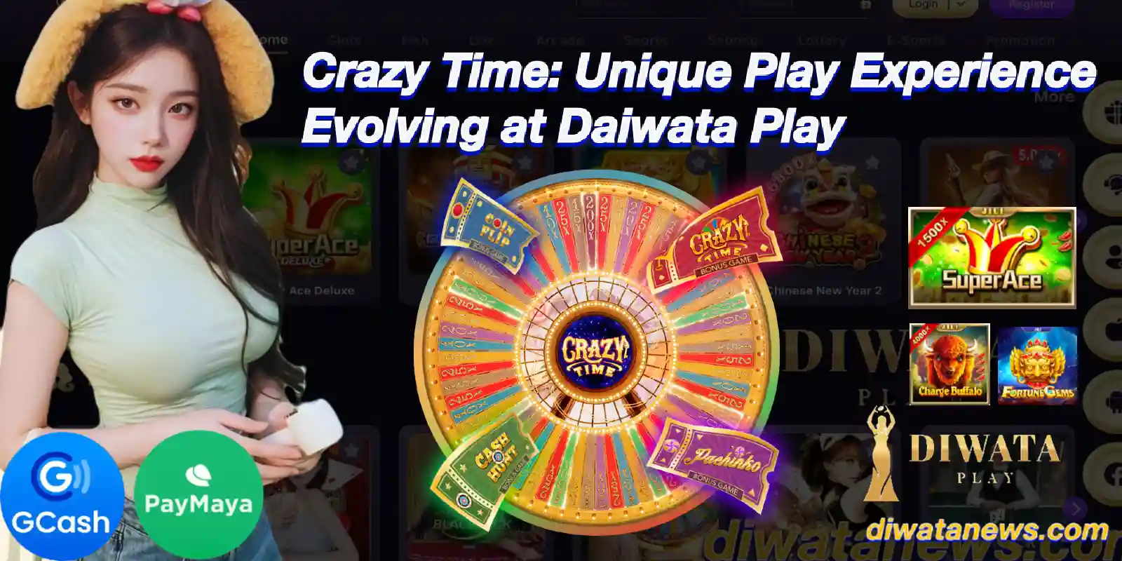 Crazy Time: Unique Play Experience Evolving at Diwata Play