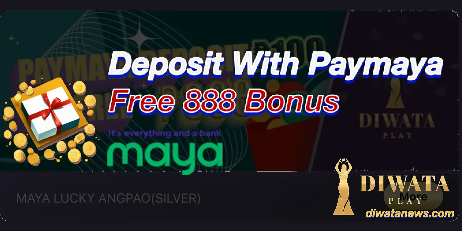 Deposit With Paymaya and get Free 888 Bonus