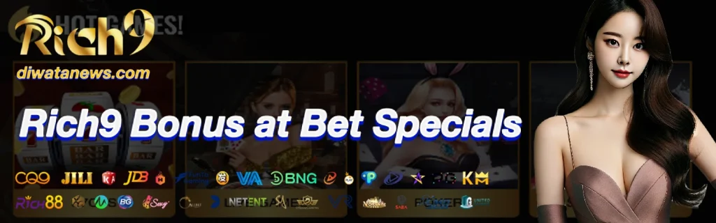 Rich9 Bonus at Bet Specials