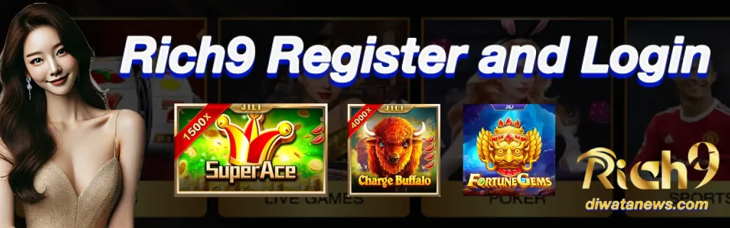 Rich9 Register and Login