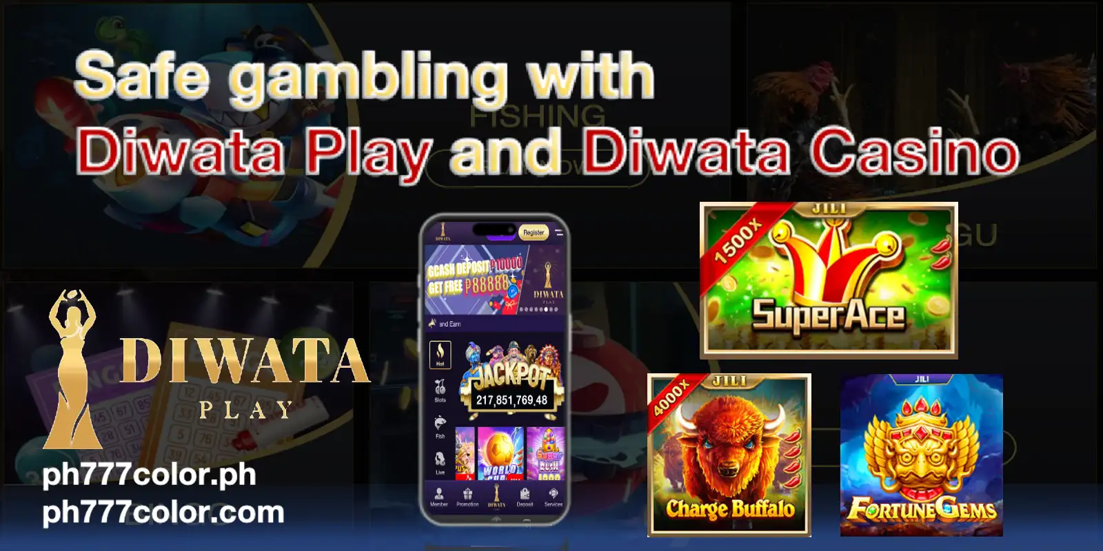 Safe gambling with Diwata Casino and Diwata Play